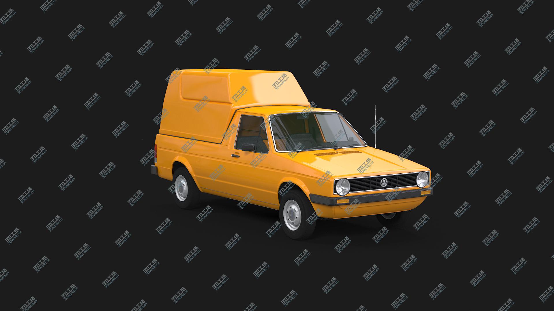 images/goods_img/20210319/Classic VW Caddy and Transporter T3 3D model/3.jpg